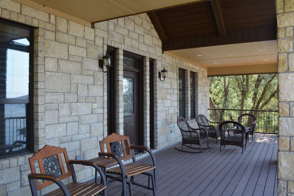 Patio and Entry