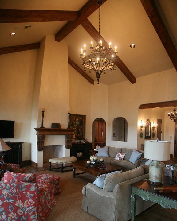 Living Area with Fireplace